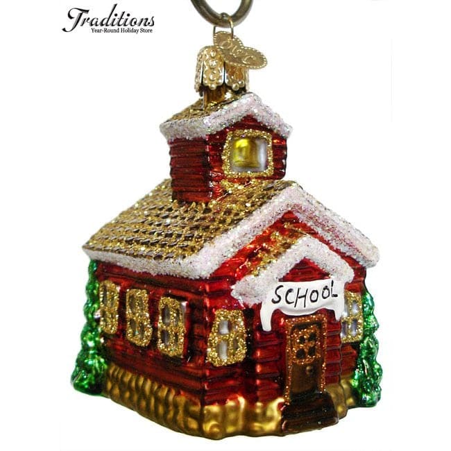 School House Ornament