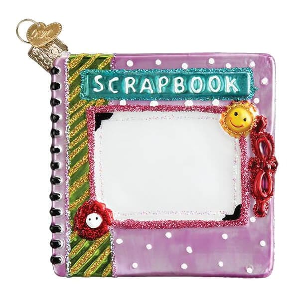 Scrapbook Ornament