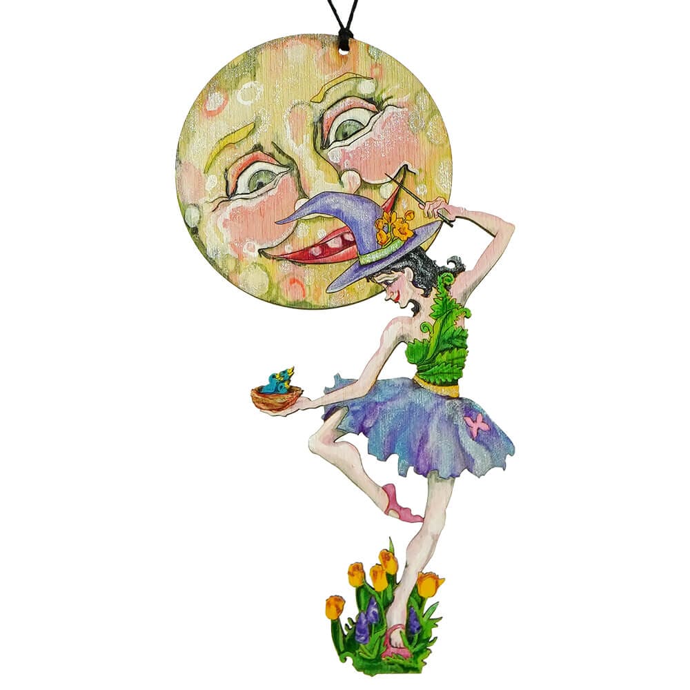 Seasons of the Witch Spring Ornament