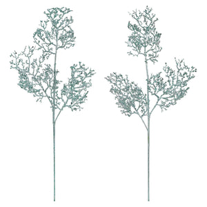 Sequin & Glittered Coral Sprays Set/2