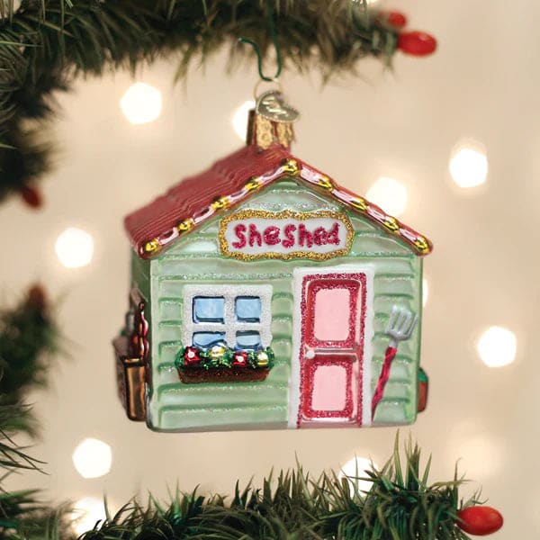 She Shed Ornament - Ornaments