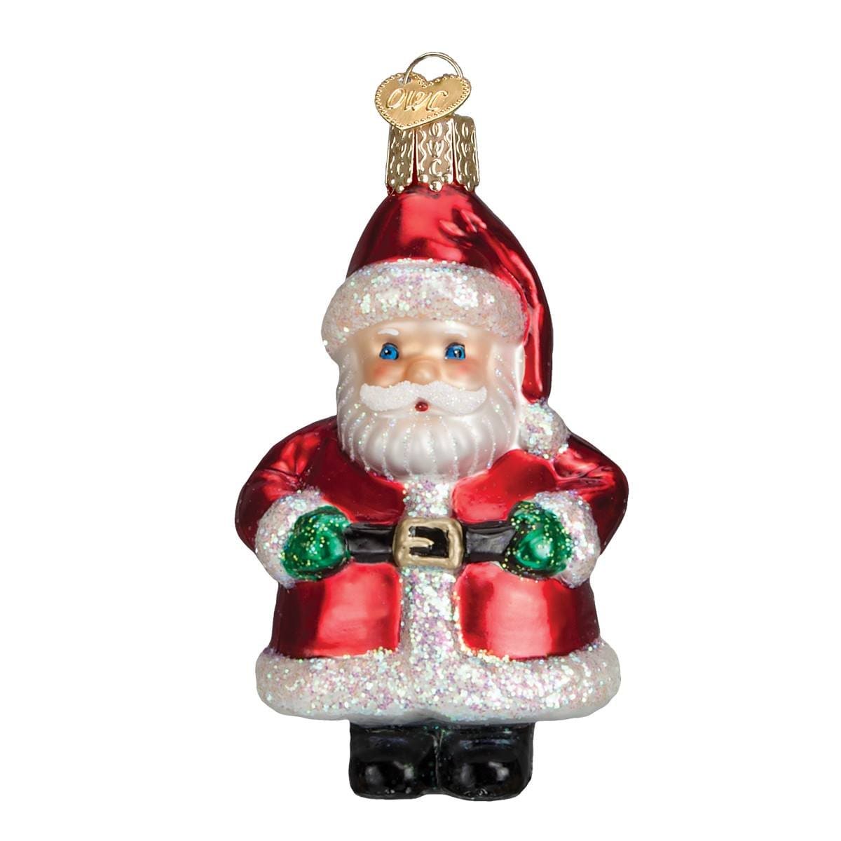 Short Stuff Santa Ornament