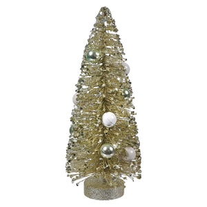 Silver Bottle Brush Tree - Christmas