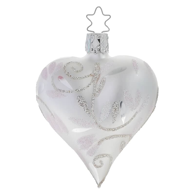 Silver Heart Ornament