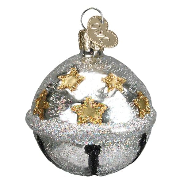 Silver Jingle Bell Ornament