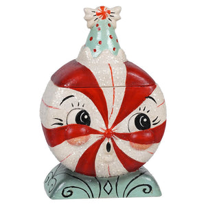 Singing Merrymint Candy Box - Christmas