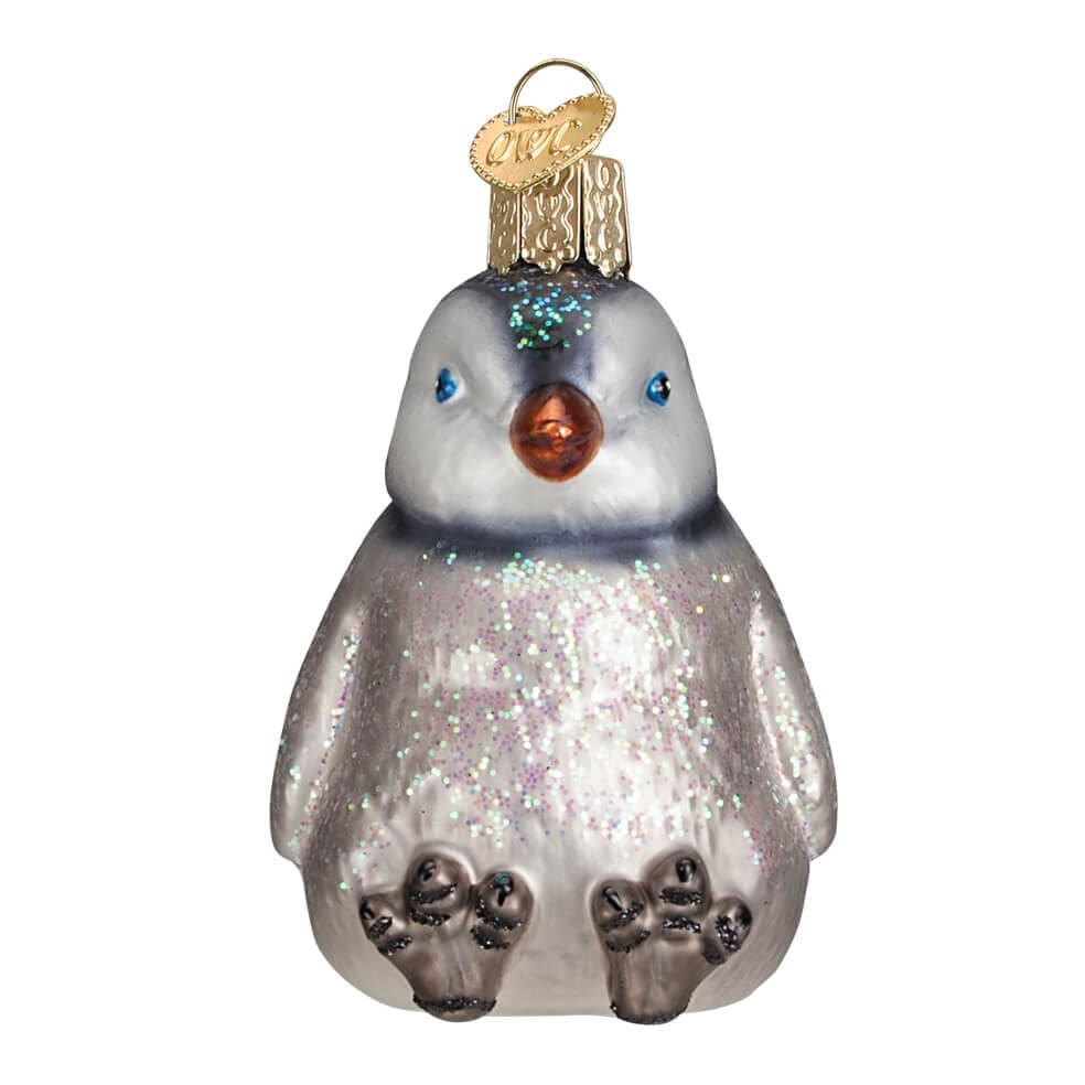 Sitting Penguin Chick Ornament