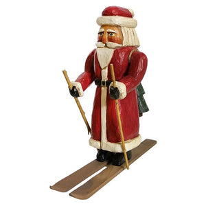 Skiing Santa