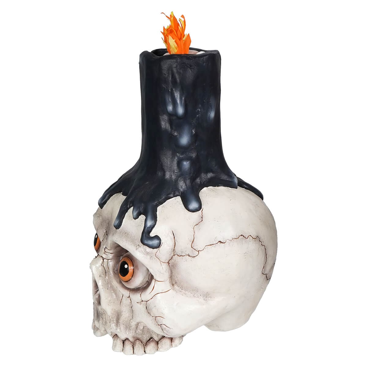 Skull Candle Holder - Halloween