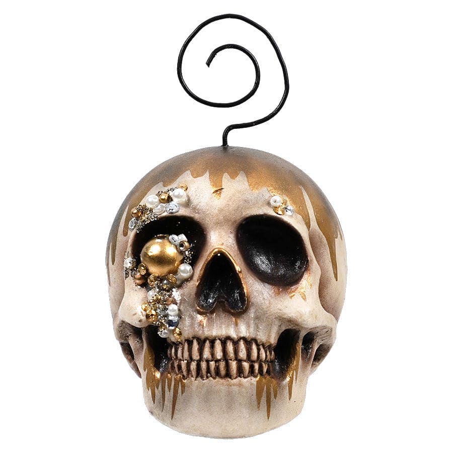 Skull Place Card Holder & Ornament - Halloween