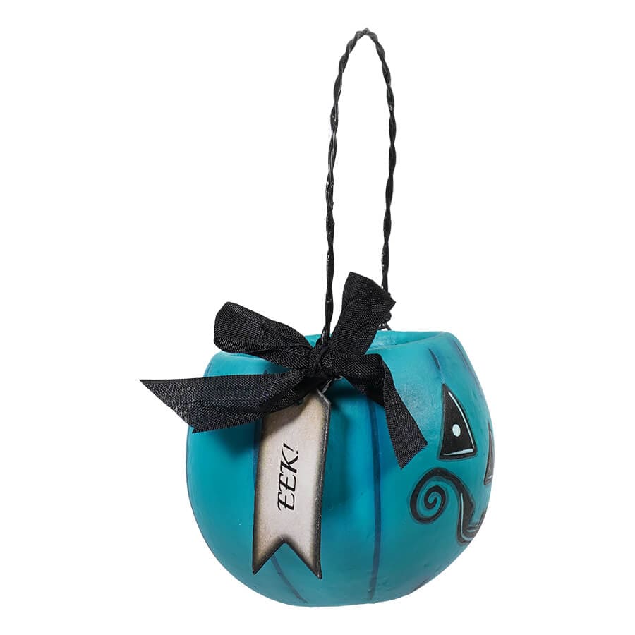 Small Blue Pumpkin Bucket