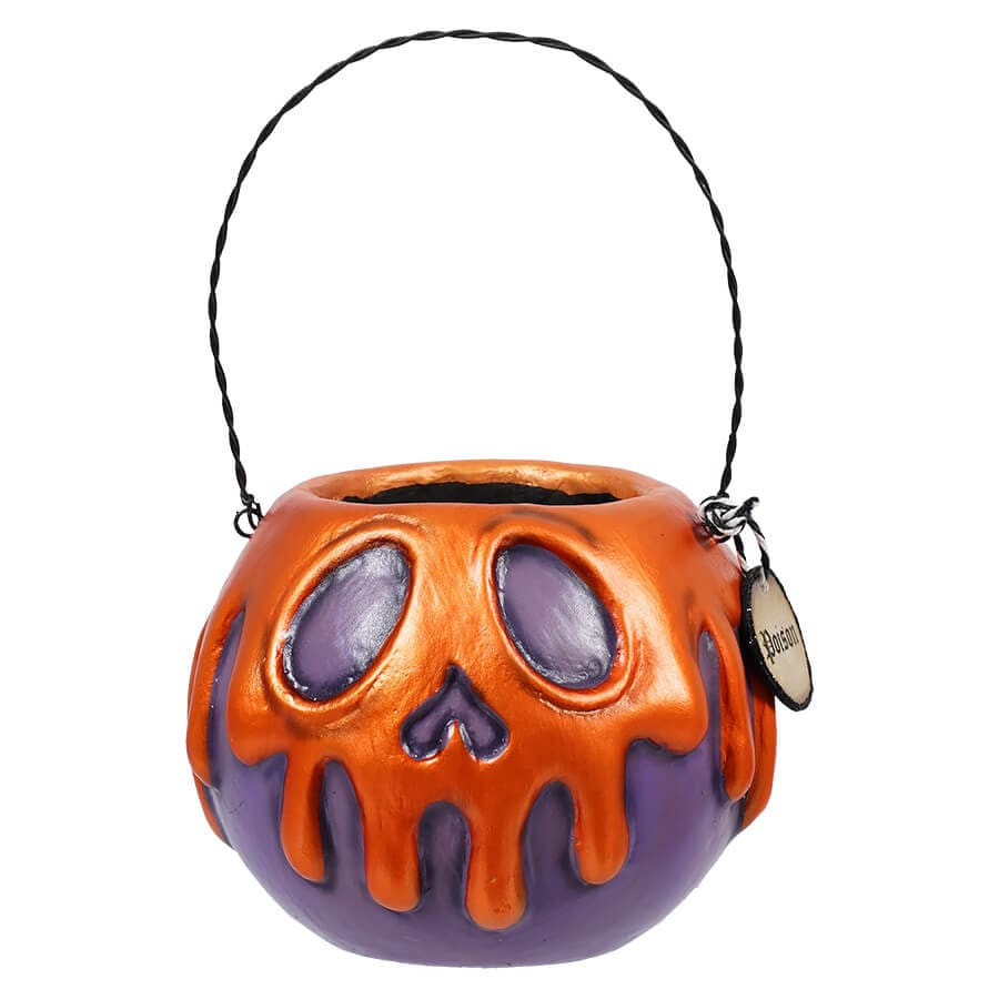 Small Purple Apple With Orange Poison Bucket