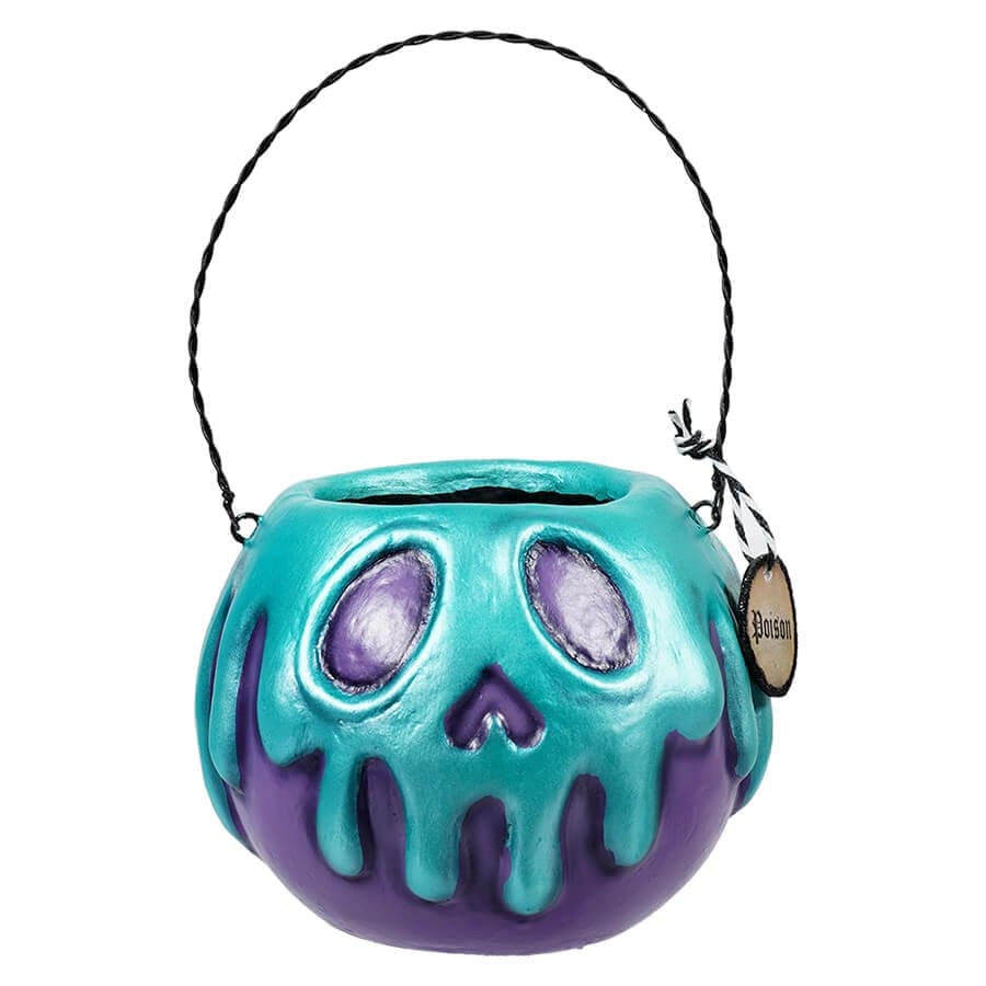 Small Purple Apple With Turquoise Poison Bucket