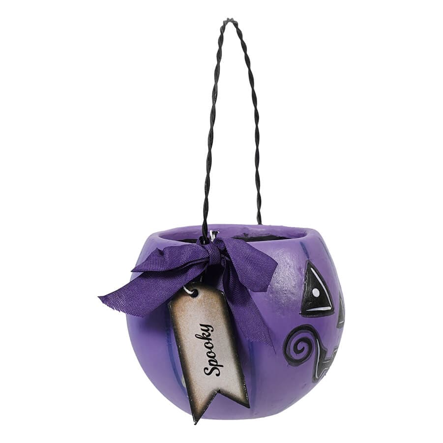 Small Purple Pumpkin Bucket