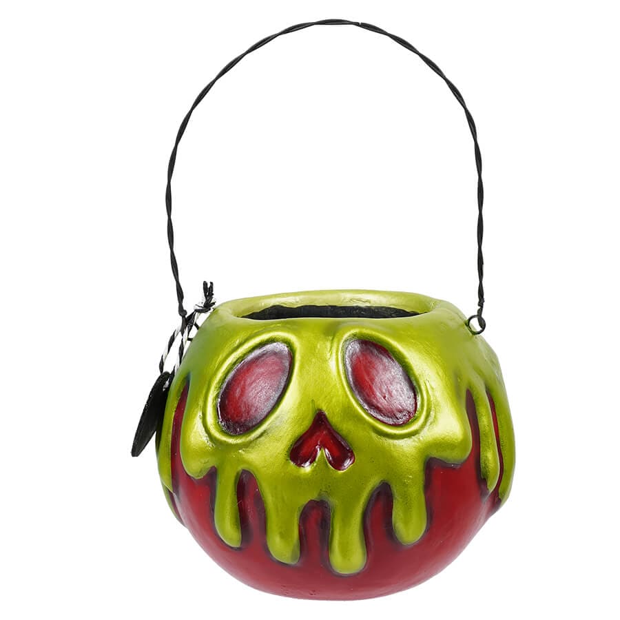 Small Red Apple With Green Poison Bucket