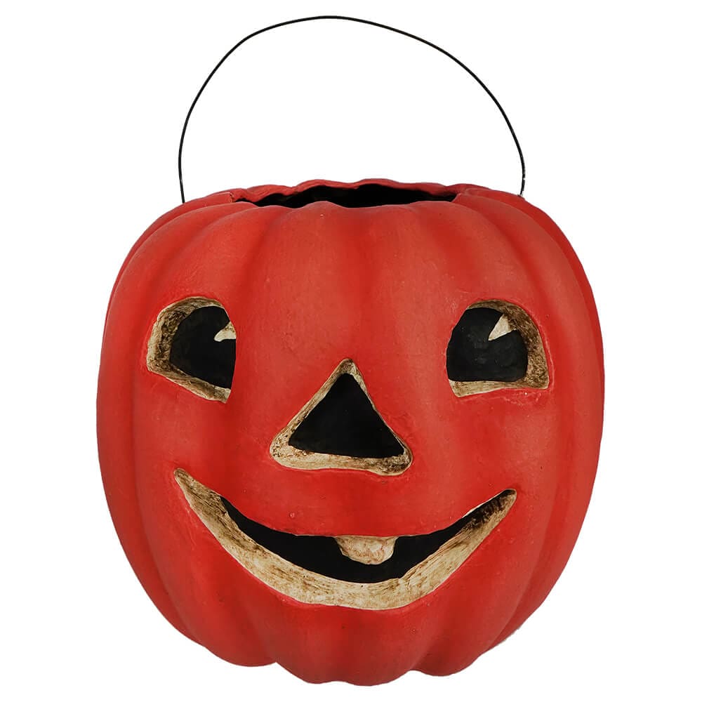 Smiling Jack O Lantern Candy Bucket