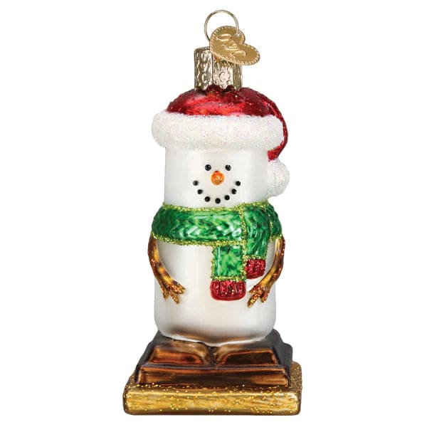 S'mores Snowman Ornament