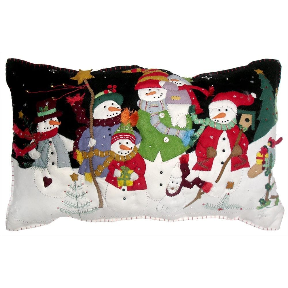 Snow Family Pillow