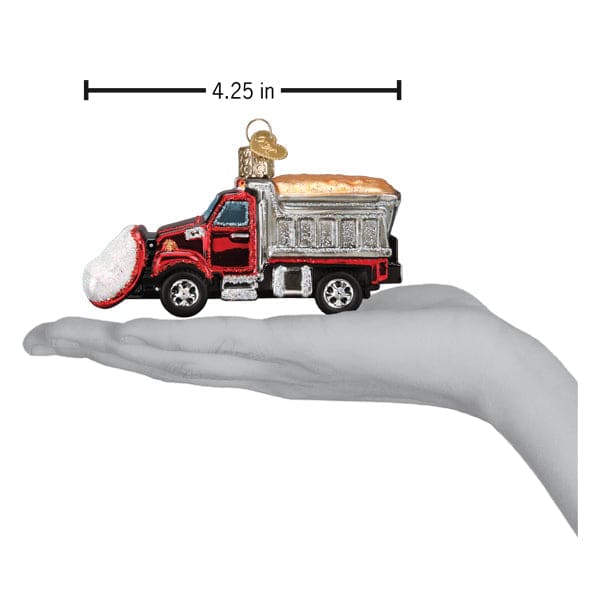 Snow Plow Ornament