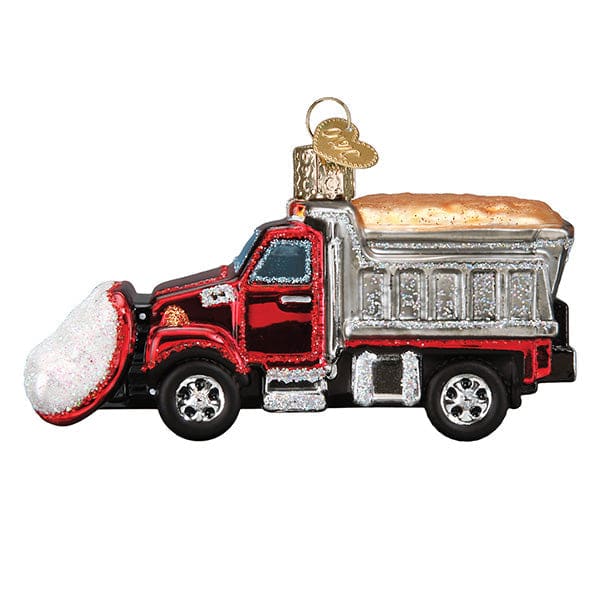 Snow Plow Ornament