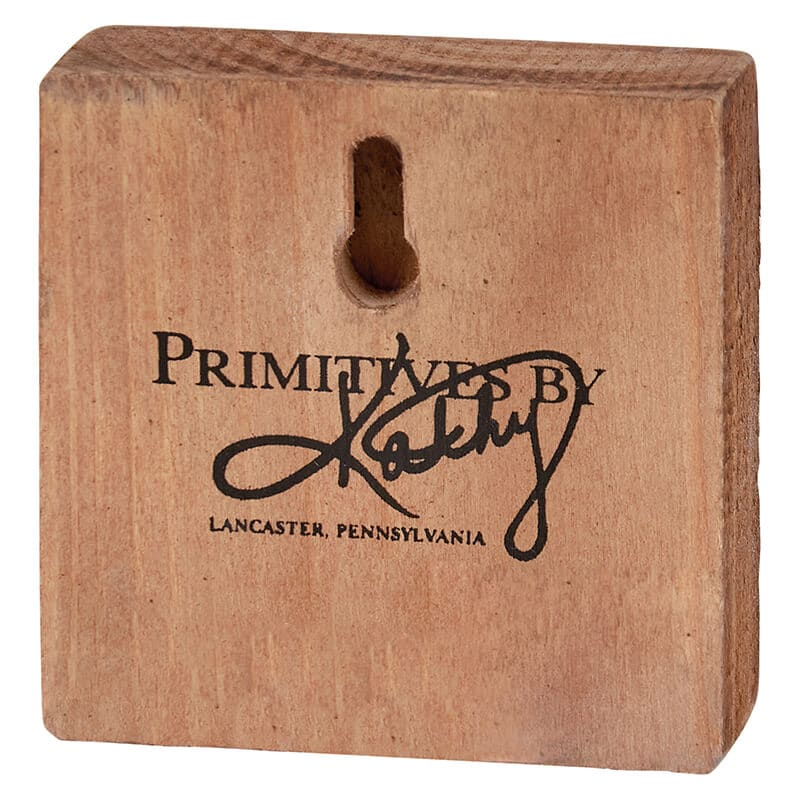 Snow Woman Block Sign - Christmas