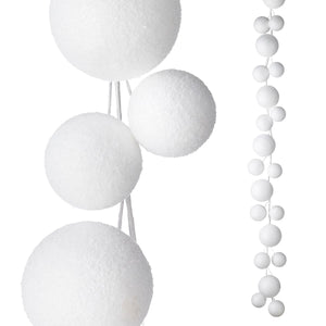 Snowball Ball Garland