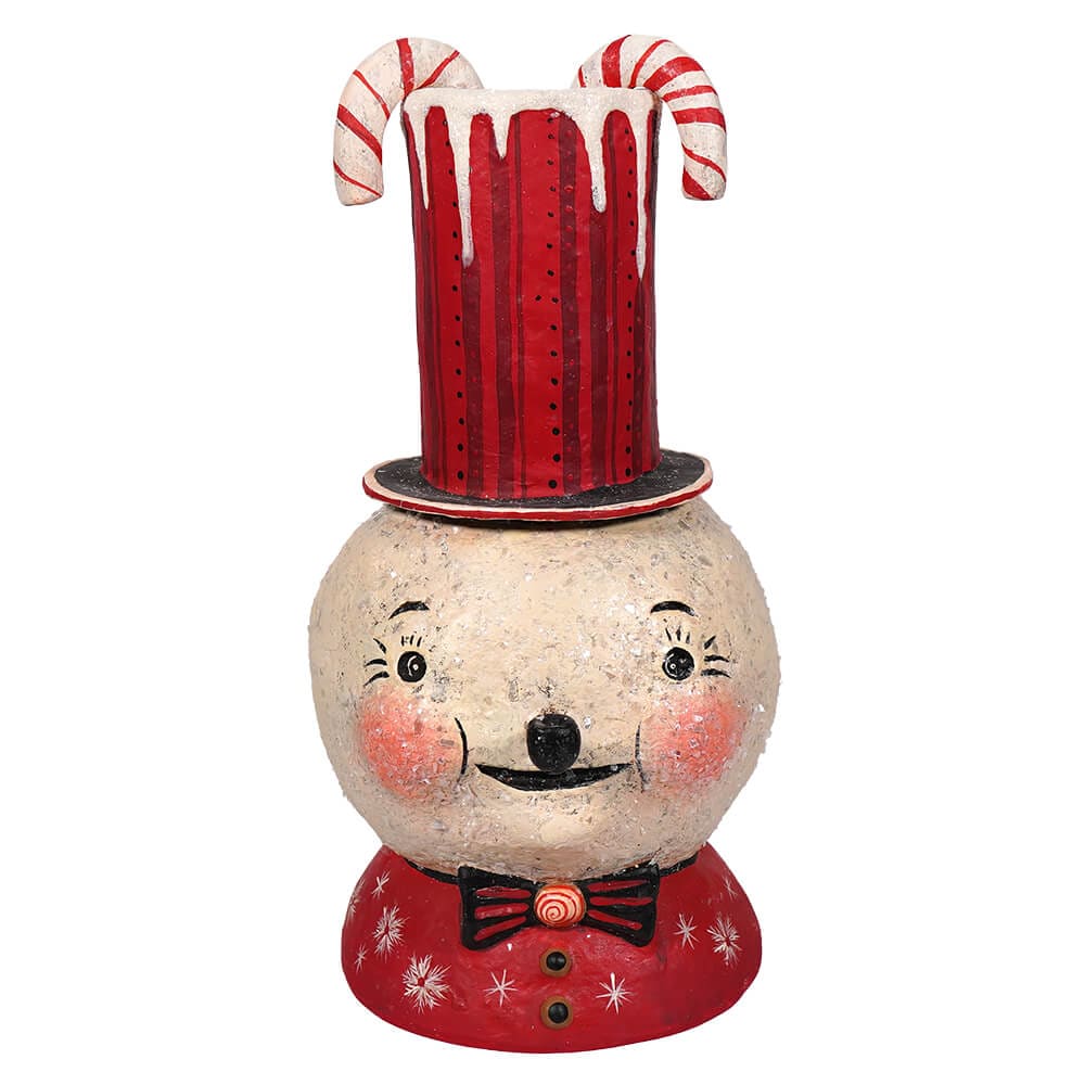 Snowman Candy Cane Stand - Traditions Exclusive