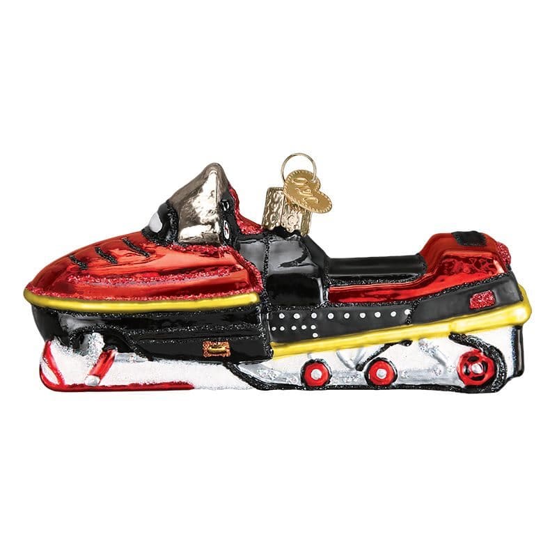 Snowmobile Ornament