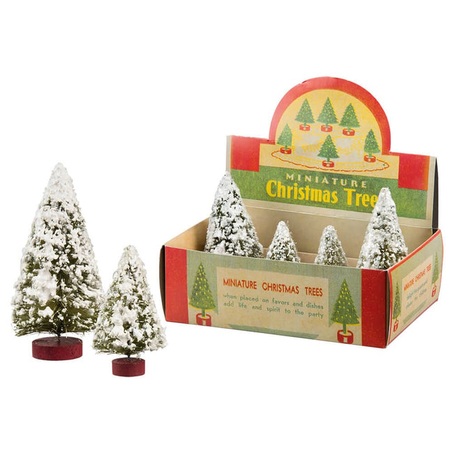 Snowy Mini Trees Boxed Set/4 by Primitives by Kathy – Traditions