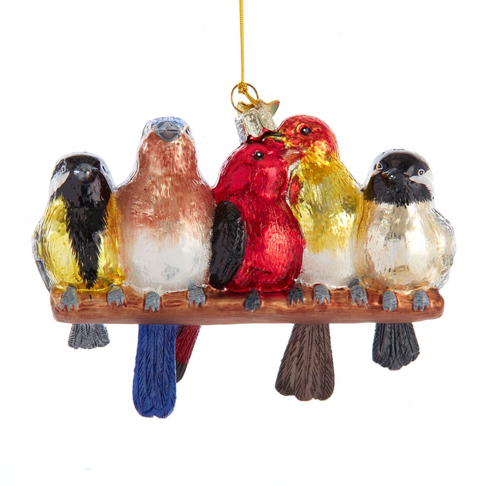 Songbirds On Branch Ornament