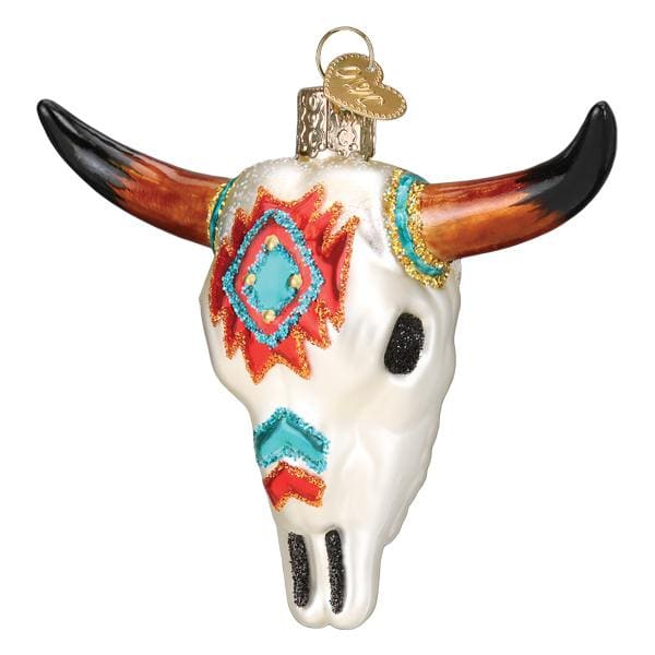 Southwestern Steer Skull Ornament