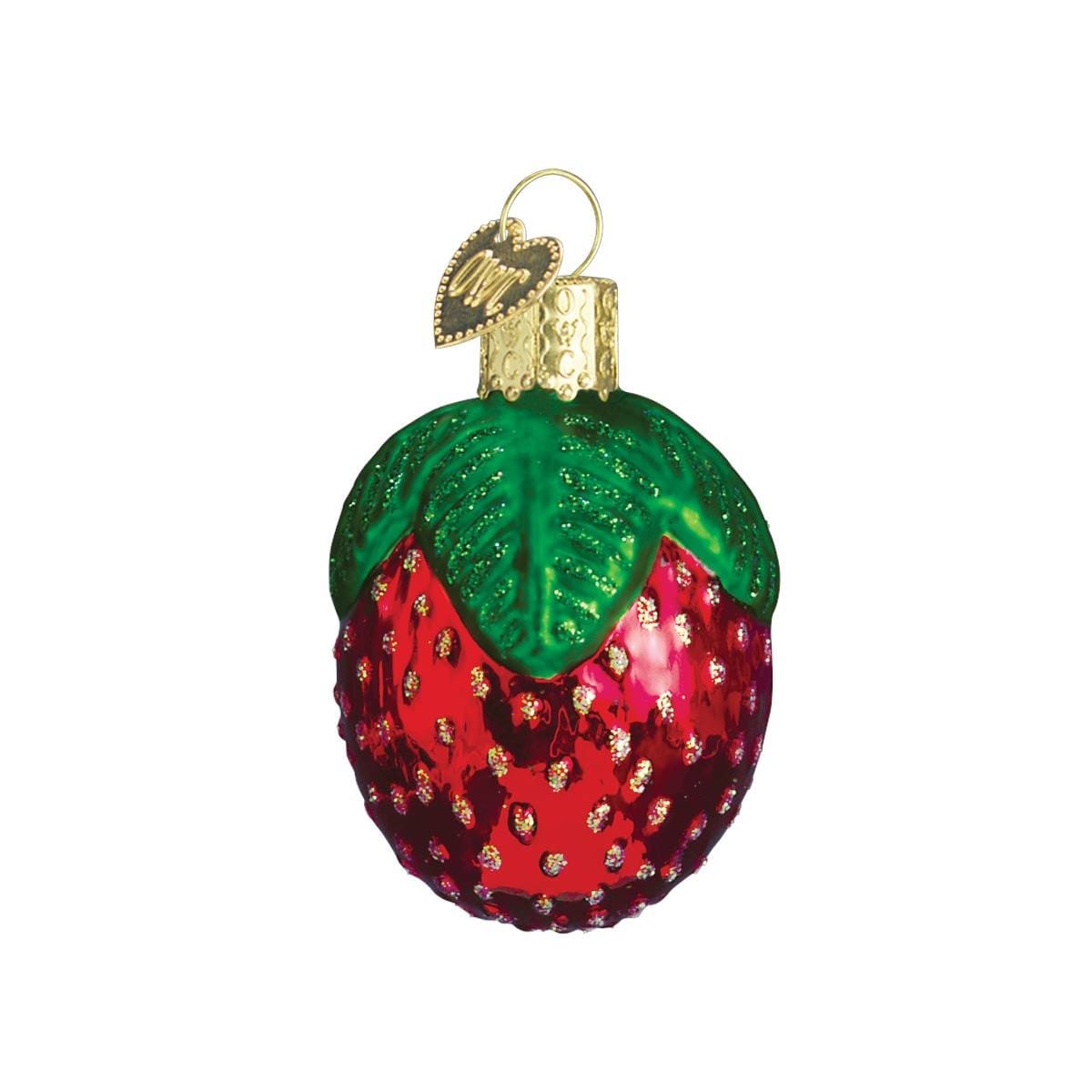 Sparkling Strawberry Ornament