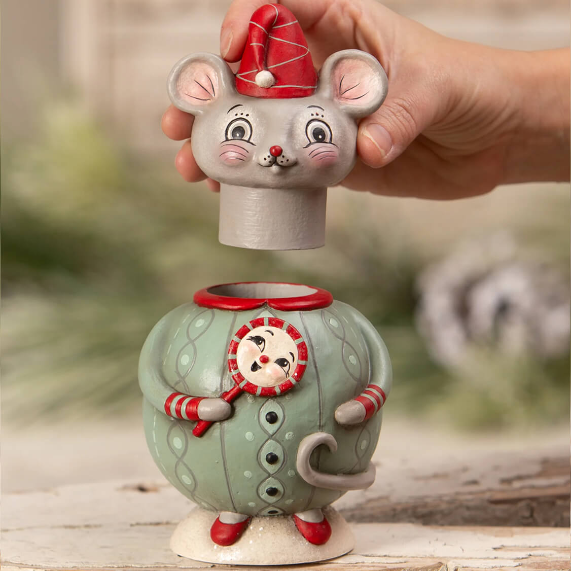 Spencer Squeak Dreams Jar - Christmas