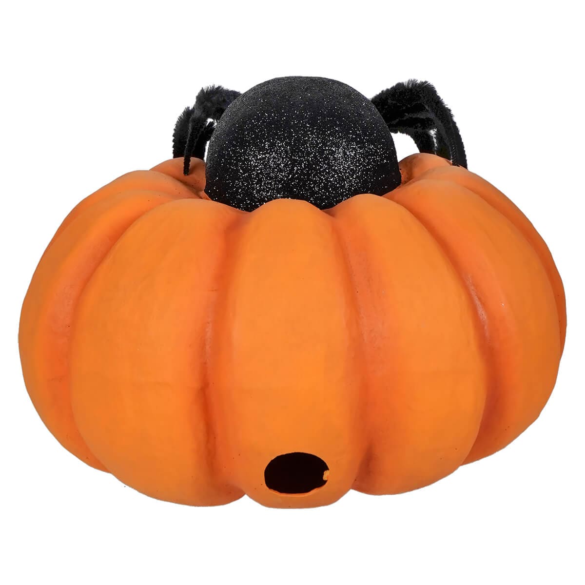 Spider on Pumpkin JOL - Halloween