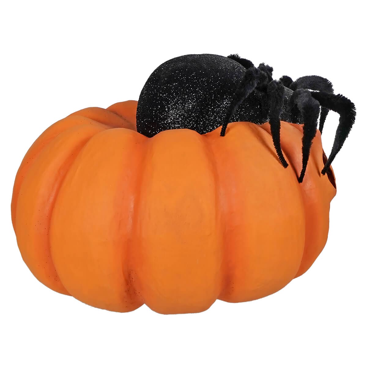 Spider on Pumpkin JOL - Halloween