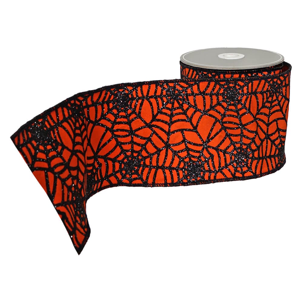 Spider Web Wired Ribbon by RAZ Imports – Traditions
