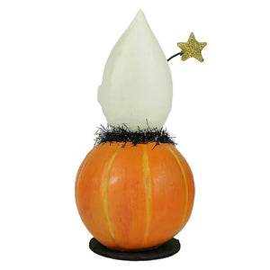 Spooked Ghost in Jack O'Lantern