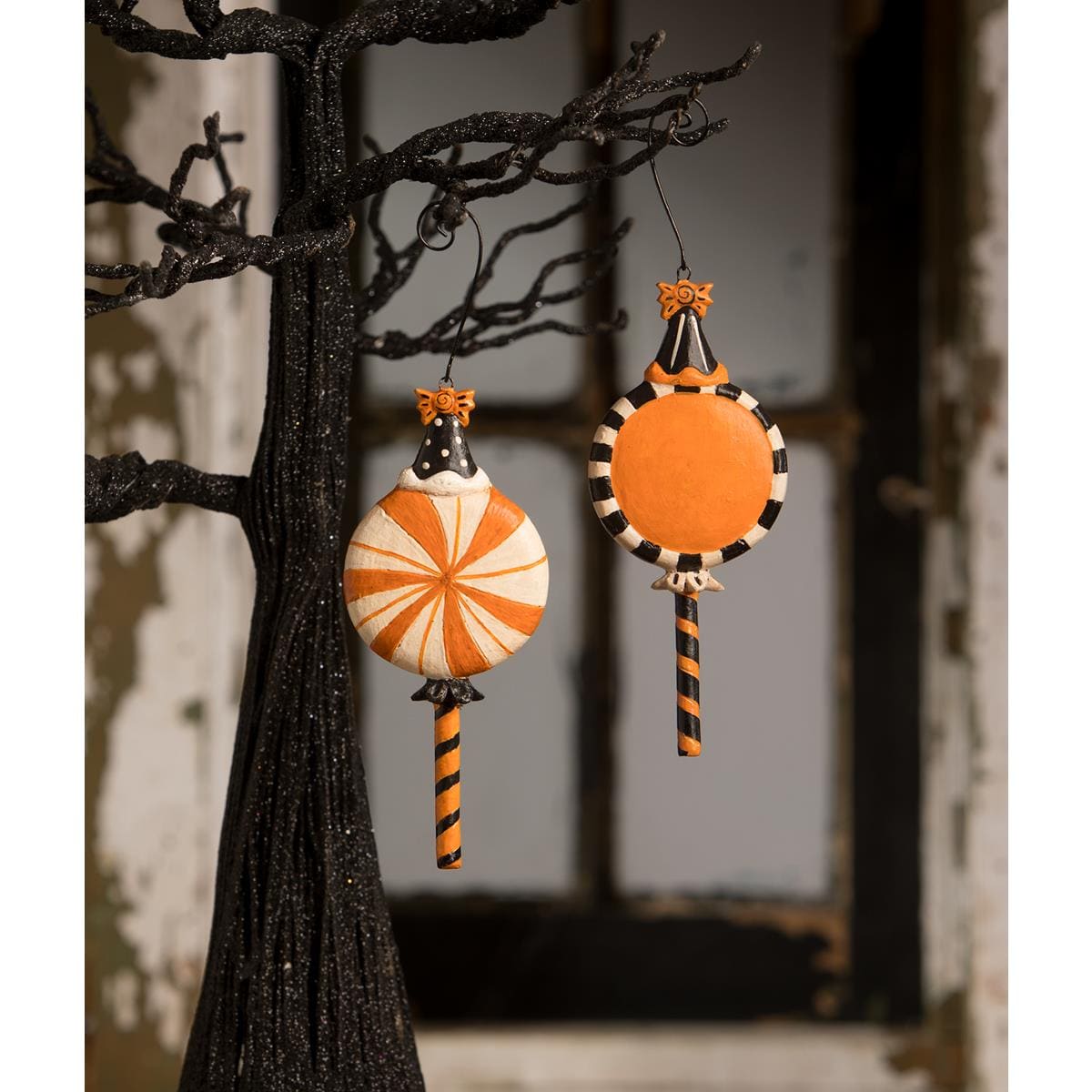 Spooky Sweet Treat Ornaments Set/2 - Halloween