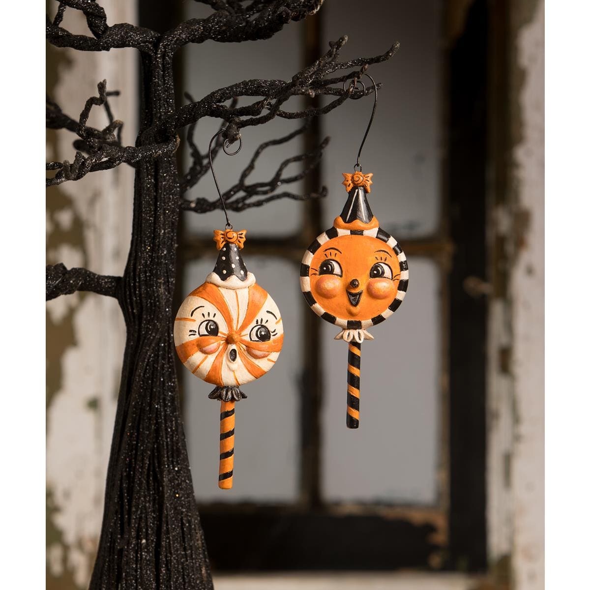 Spooky Sweet Treat Ornaments Set/2 - Halloween