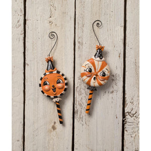 Spooky Sweet Treat Ornaments Set/2 - Halloween