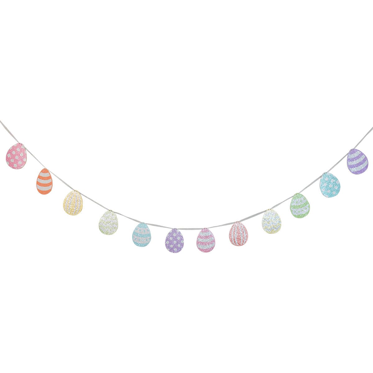 Spring Rainbow Egg Garland