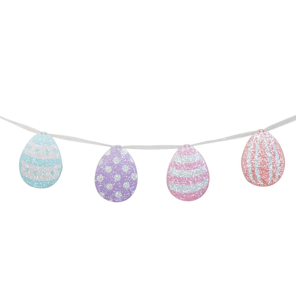 Spring Rainbow Egg Garland