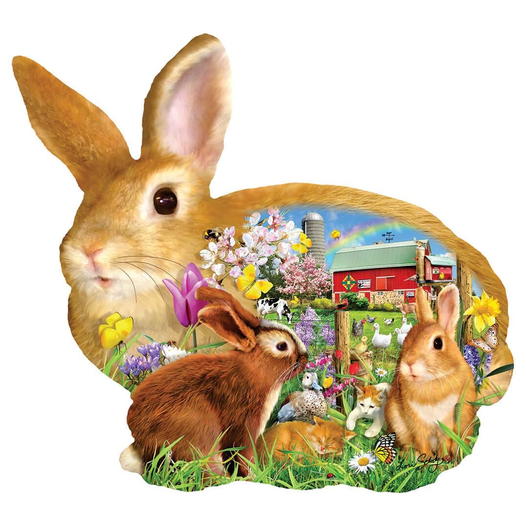 Springtime Bunnies Puzzle