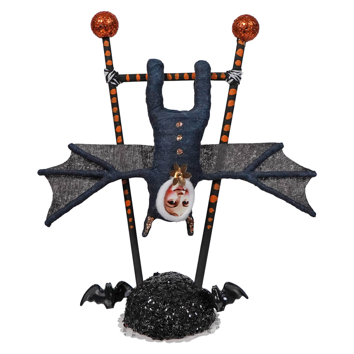 Spun Cotton ’Acro-Bat’ Child Halloween Figure - Halloween