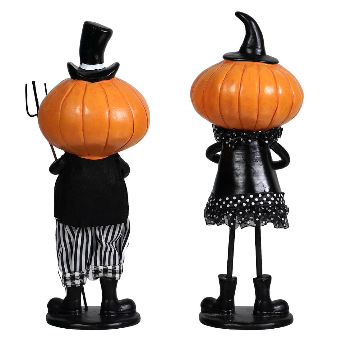 Standing Jolly Pumpkin People Set/2