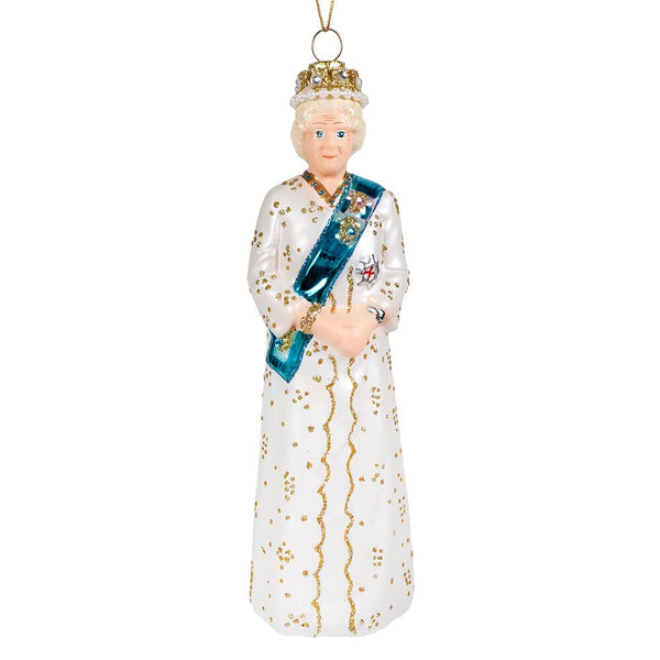 Standing Queen Elizabeth II Ornament by Cody Foster – Traditions