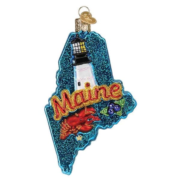 State Of Maine Ornament