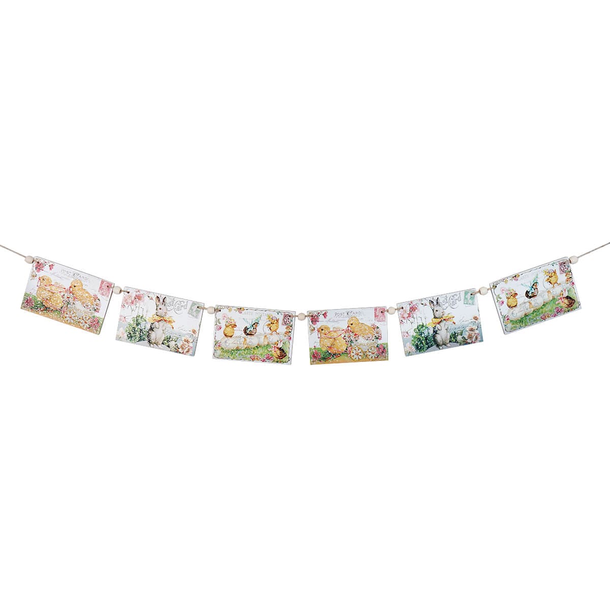 Storybook Easter Postcard Garland