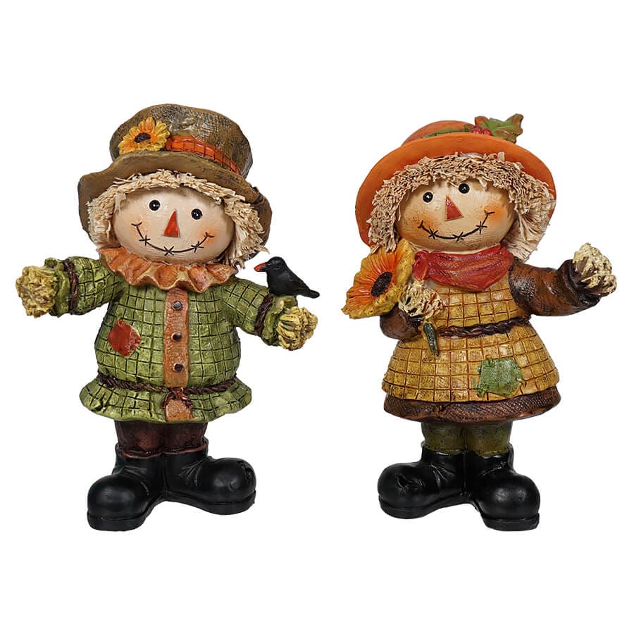 Sunflower Scarecrows Set/2