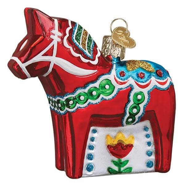 Swedish Dala Horse Ornament